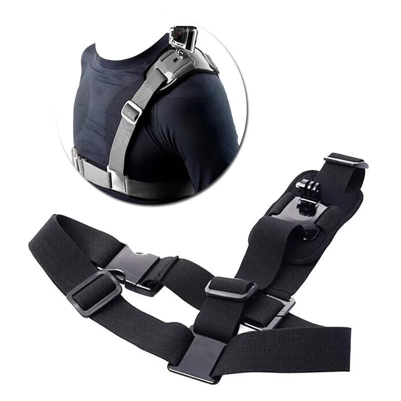 اطلاق النار Gopro الملحقات حزام الكتف Gopro جبل ل الذهاب برو بطل 4 3 2 SJ4000 عمل كاميرا الصدر ل Gopro محول اطلاق النار Gopro الملحقات حزام الكتف Gopro جبل ل الذهاب برو بطل 4 3 2 SJ4000 عمل كاميرا الصدر ل Gopro محول