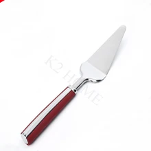 K2 дома Нержавеющая сталь пирог и пицца сервера кусочек торта передачи держатель треугольные Spade лопатка для торта выпечки с длинной ручкой