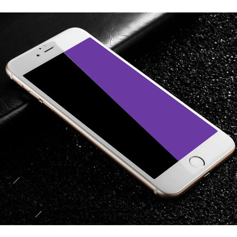 Защитная пленка для iPhone 7 полноразмерная защитная из закаленного стекла с 3D
