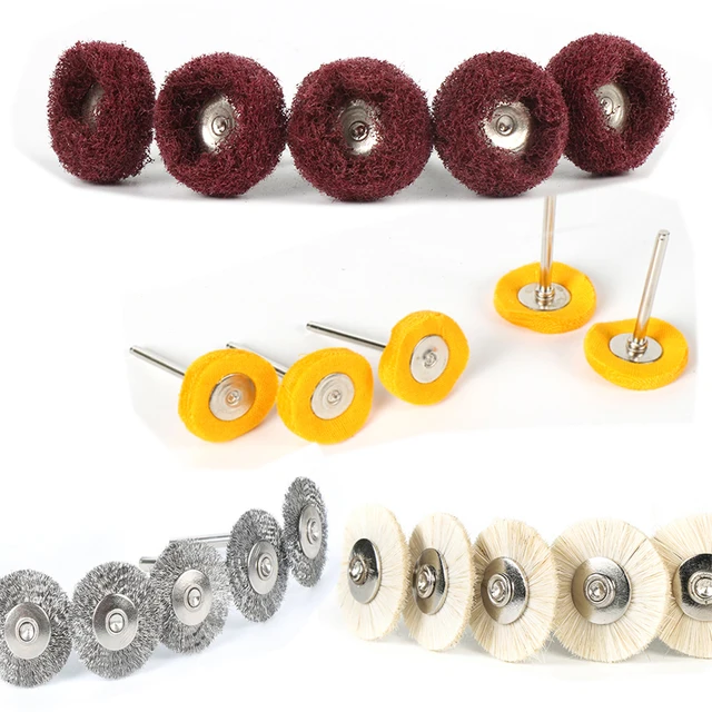 10pcs Polishing Wheel Buffing Pad Brush Set Polishers Tool For Rotary