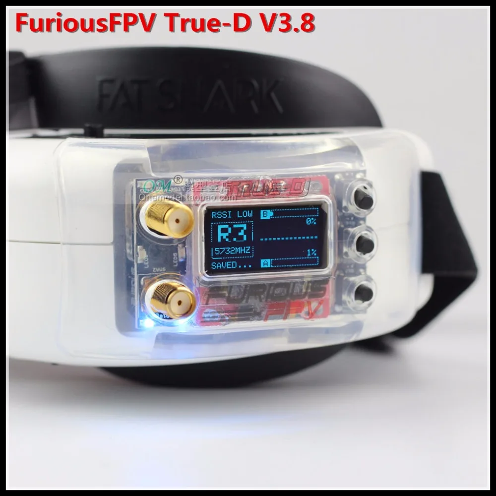 

New arrive FPV Furious Ture-D v3.8 5.8G FatShark HD3 HDO DOM receiver for FatShark Goggles Goggle Glasses