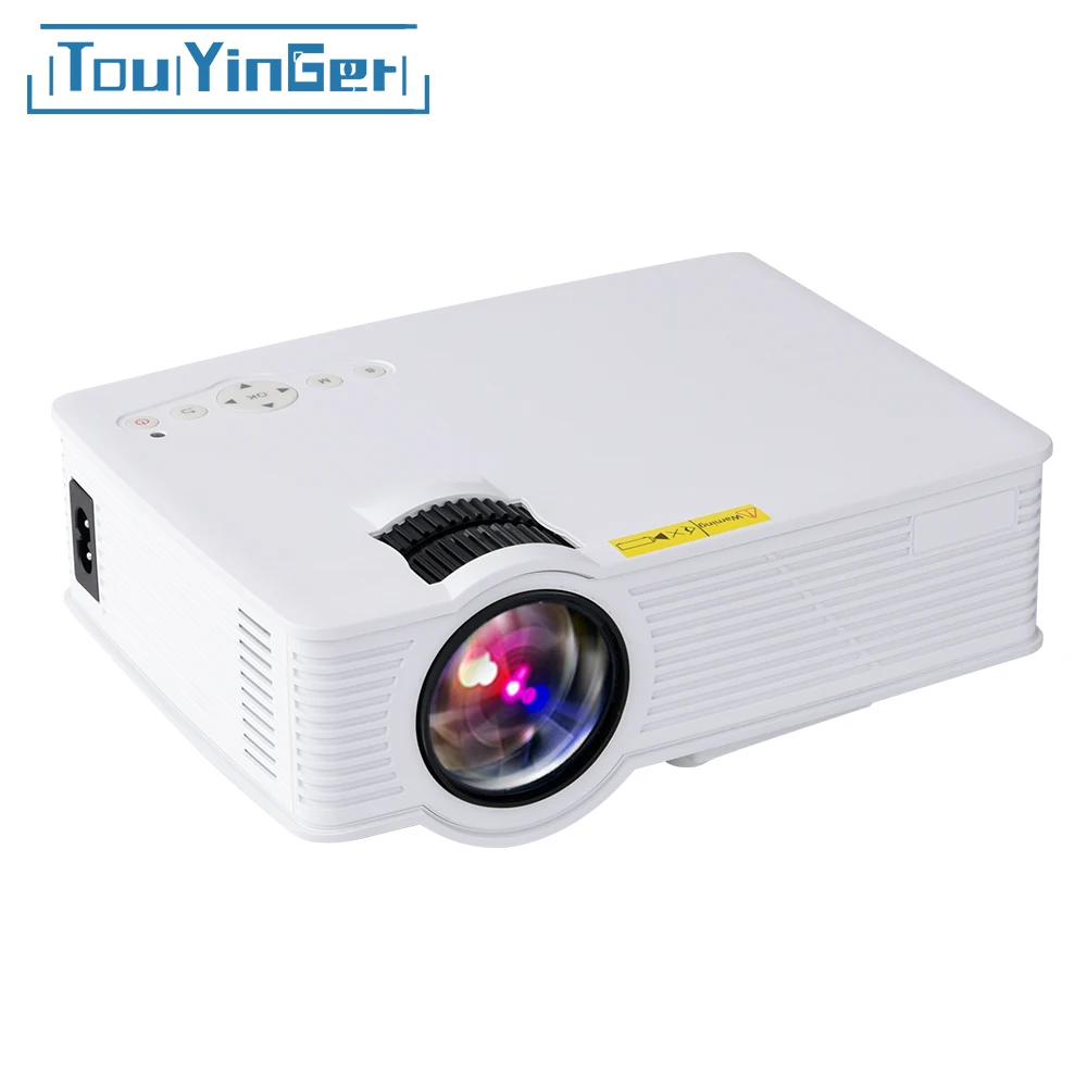 

Touyiner Everycom UC40S BT140 Portable Projector( Android Miracast Airplay Optional )Home Theater Support 1080P Video Projector