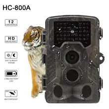 HC800A охотничья камера Full HD 12MP 1080P видео дикое ночное видение охотничья камера-ловушка Скаутинг инфракрасный ИК Trail Trap