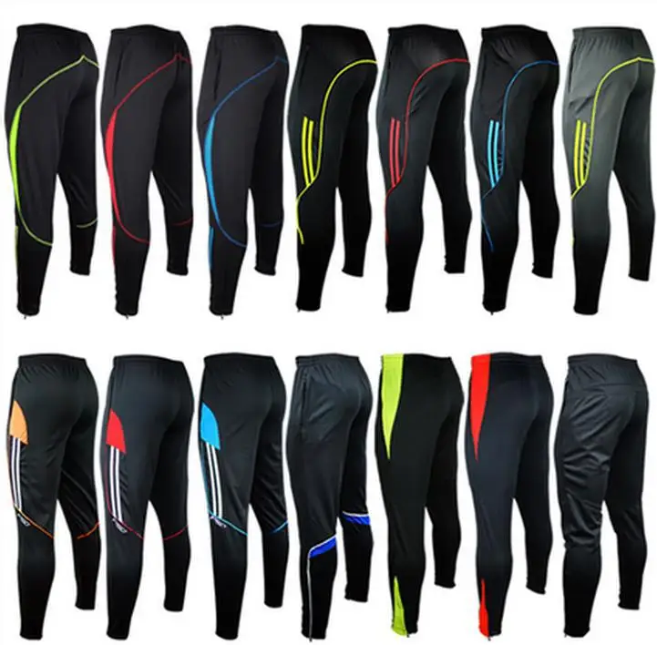 NEW 2014 Brand Outdoor men Football soccer training pants legs track
