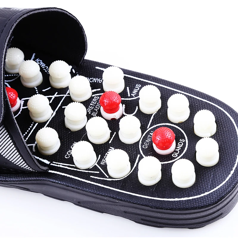 New Foot Massage Slippers Acupuncture Therapy Massager Shoes For Foot Acupoint Reflexology Feet Care Massageador Sandal