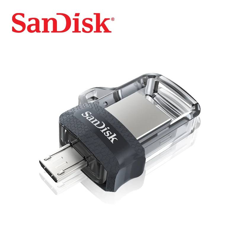 Флеш накопитель SanDisk Ultra Dual USB OTG 32 ГБ 16 3 0 128 64 ГБ|otg usb flash drive|pendrive 64gbusb drive 32gb |