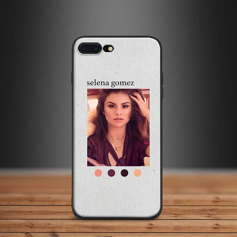 

Selena Gomez Collages Artwork Coque Tpu Soft Silicone Phone Case Cover Shell For Apple IPhone 5 5s SE 6 6s 7 8 Plus X 10