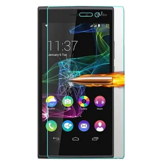 2.5D Закаленное стекло для WIKO Ridge 4G Защитная пленка fab 9 H защитное | Мобильные