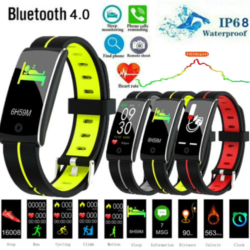 

Smart bracelet pressure health measurement intelligent pulsometr with fitness women smart watch blood Waterproof IP68 Wrist band