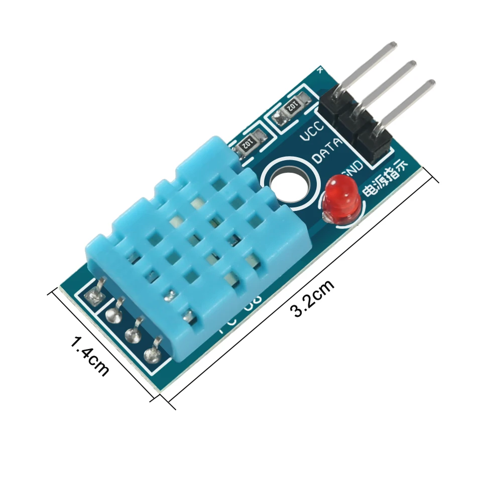 Модуль датчика влажности DHT11 для Arduino Raspberry UNO цифровой модуль датчика температуры и влажности для Arduino