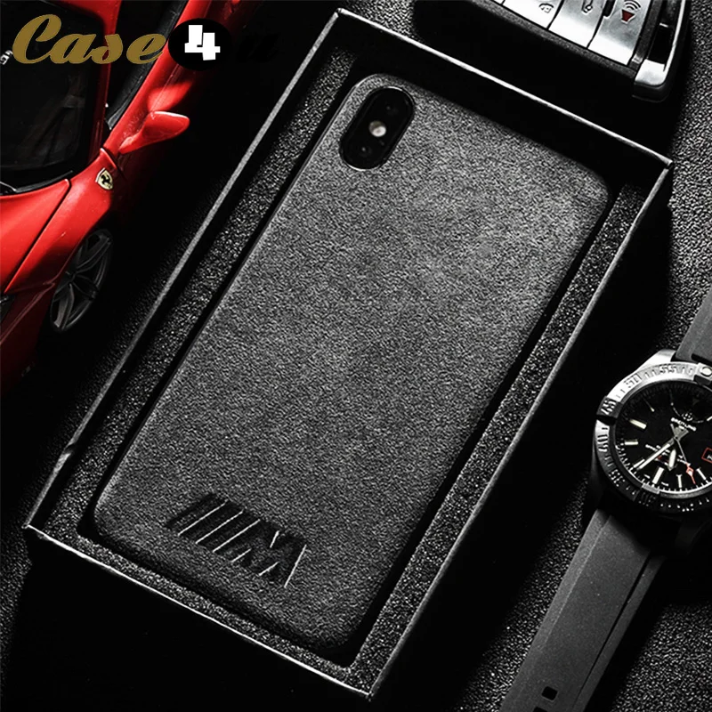 

Motorsport Gran Turismo AMG GTR BMW Turn Fur Case for iPhone XS Max XR X 10 6 6s 7 8 Plus Racing Car Logo Leather Cover coque