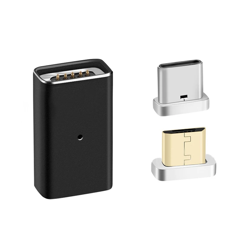 MLLSE 2 в 1 Магнитный адаптер Micro USB+ TYPE-C зарядный кабель конвертер для SAMSUNG Xiaomi HUAWEI LG lenovo Asus htc Moto - Цвет: 2 in 1
