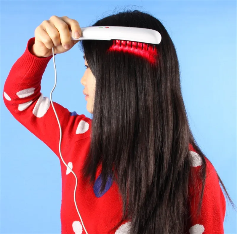 2018 Portable low level therapy hair regrowth laser comb with 16 diodes laser for personal home use (13)