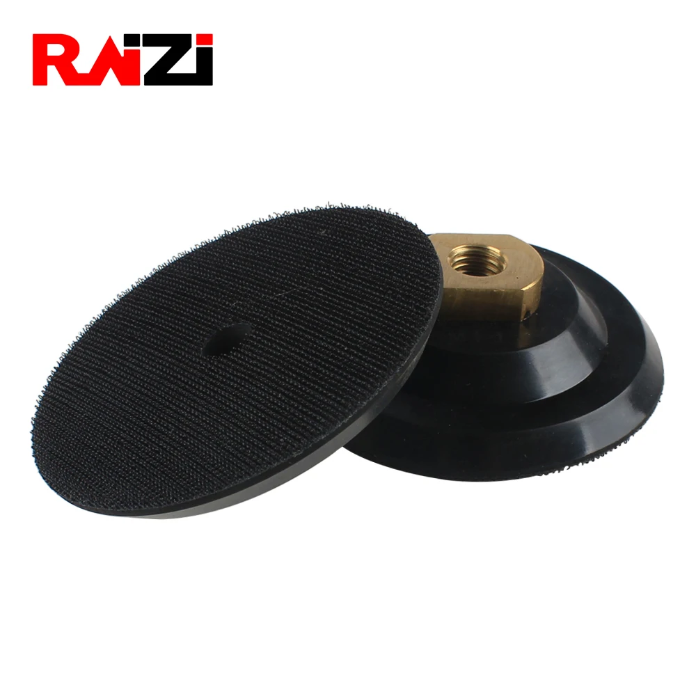 M14 Rubber Semi Rigid Backer Pad for Hook and Loop Diamond Pads 3"/4'/5" 