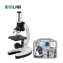 Набор микроскопов 300X до 1200X для детей, студентов, обучающих, пайки, Монокулярные Биологические микроскопы с удобным чехол