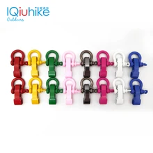 2 шт многоцветная Регулируемая О-образная Якорная Скоба из сплава, веревка для выживания на открытом воздухе, Паракорд, браслет с пряжкой для спорта на открытом воздухе