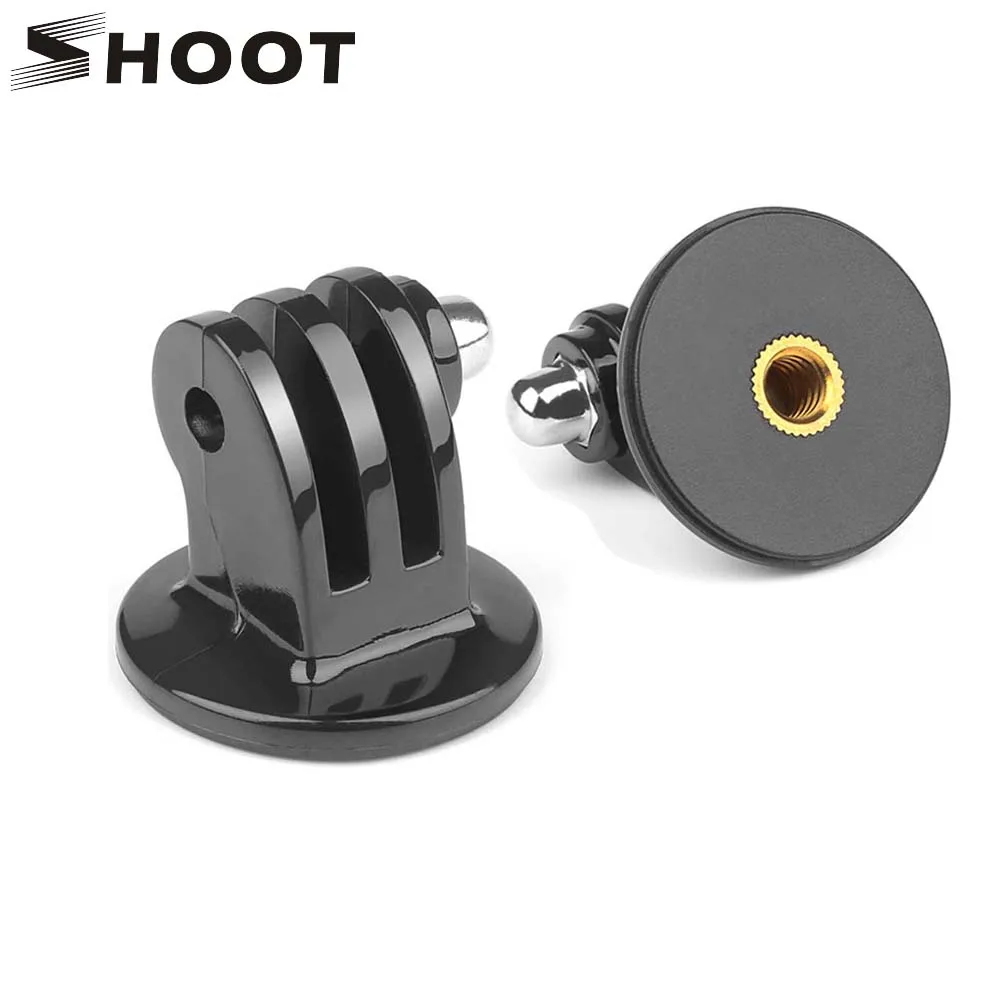 Buy SHOOT Tripod Adapter Mount for Gopro Hero 6 5 4 3 Session SJCAM SJ4000 With