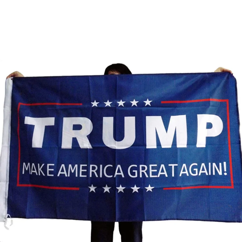 

1 Pc 150x90 Cm Donald Trump Blackhawks Lgbt Flag Make Great In America Again Donald for The USA President Chicago