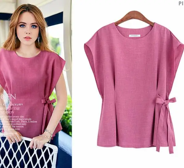 RENBANG Women Tops Vintage Printing Blouses Elegant Long