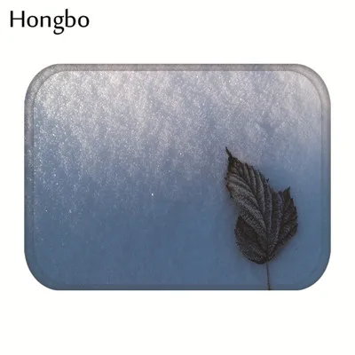 Hongbo Противоскользящие коврики с изображением пейзажа и листьев, прямоугольный коврик 40*60 см, коврики для входной двери, моющиеся, для кухни, пола, ванной комнаты - Цвет: 32