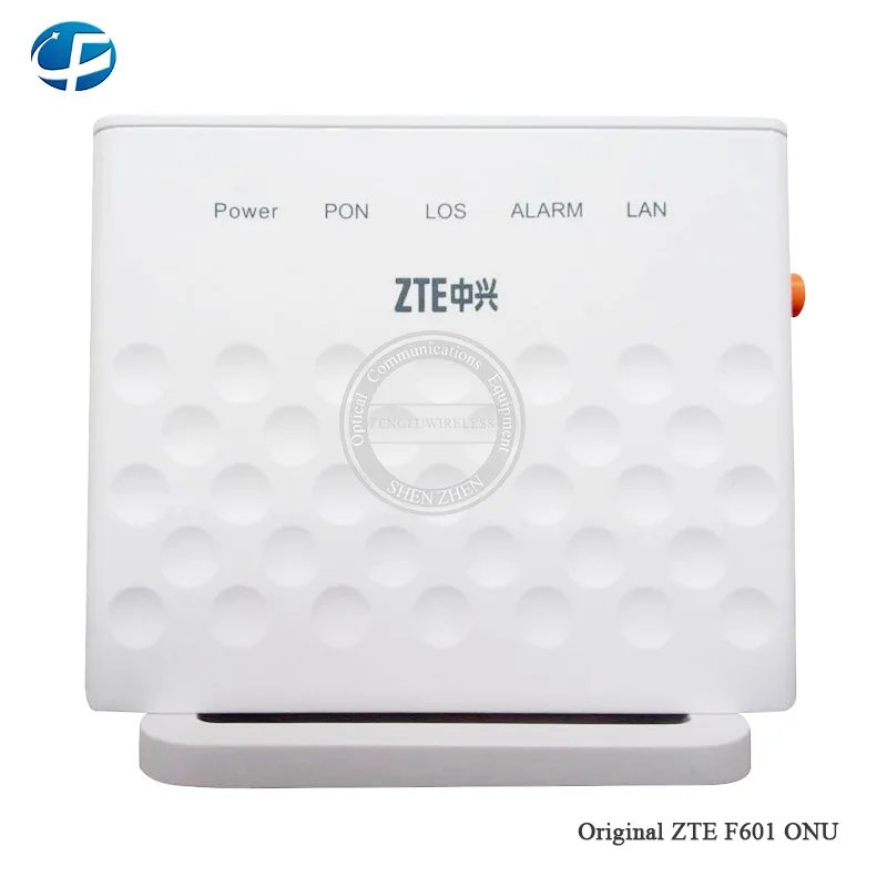 

Second hand ZXA10 F601 GPON ONU ONT FTTH SFU Router Mode FTTO with 1GE Port same function as F401 F660 F612W F612 ZTE