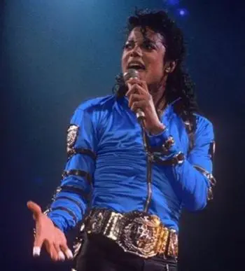 РЕДКИЙ MJ Майкл Джексон Bad Тур голубое боди облегающий пиджак панк стиль Музыка тяжелого металла конечной коллекции