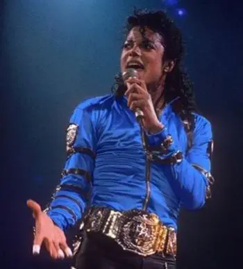 НОВЫЙ РЕДКИЙ MJ Майкл Джексон плохой Тур Синий боди Женский стиль в стиле панк