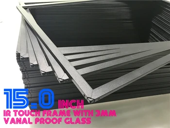 

15inch IR Touch Frame 2points Plug and play, For Industrial, Highly Stable, Highly Competiable, Anti-sunshine, 4:3 with glass