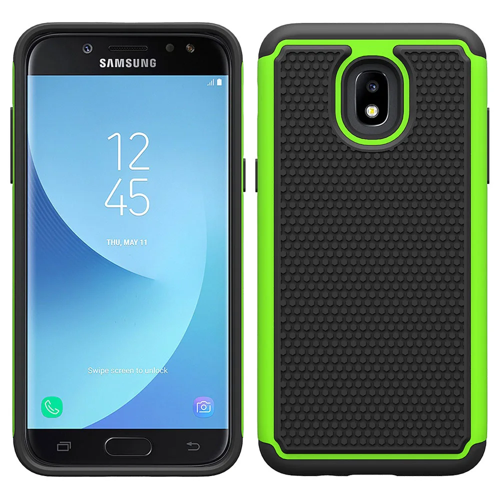 Doble Capa Hibrida Caso Armadura Anti Shock Tapa Dura Para Samsung Galaxy J3 Emerge 2018 Express Primer 3 Amp Prime 3 Sol 3 J3 2018 Fundas Antigolpes Para Telefono Aliexpress