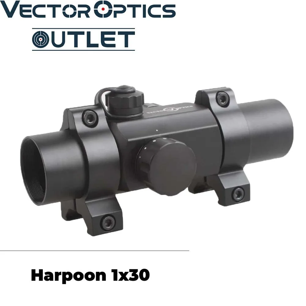 Vector Optics GENII Harpoon 1x30 3MOA 4MOA 5MOA 6MOA охотничий прицел с зеленой и красной точкой