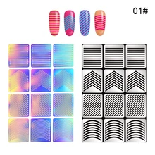 Biutee нерегулярные треугольные наклейки для ногтей наклейки на ногти для любитель маникюра популярные слайдеры для ногтей наклейки-на-ногти украшения для ногтей слайдеры для маникюра