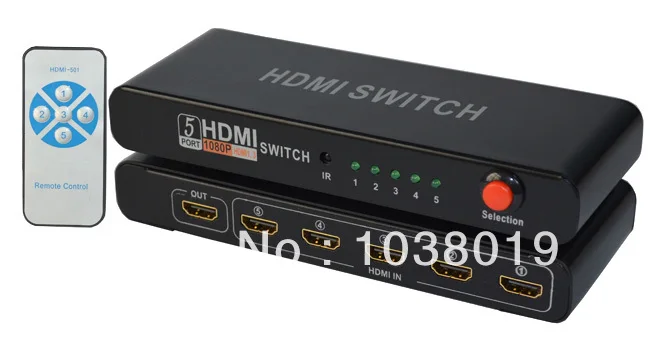 Ibay-51h, Бесплатная доставка, завод обеспечивает, переключатель hdmi, 5 портов HDMI коммутатора, 5 портов ввода 1 выходной порт