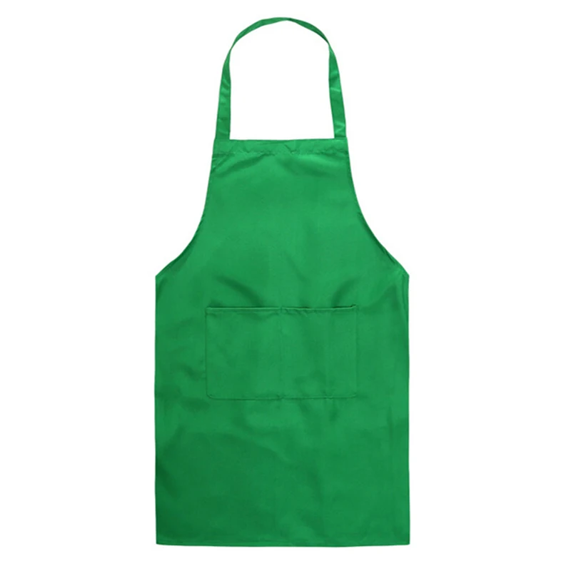 practical Fashion Ladies and Men's Polyester High Quality Durable and Reusable Kitchen Apron Baking Cooking Restaurant Apron