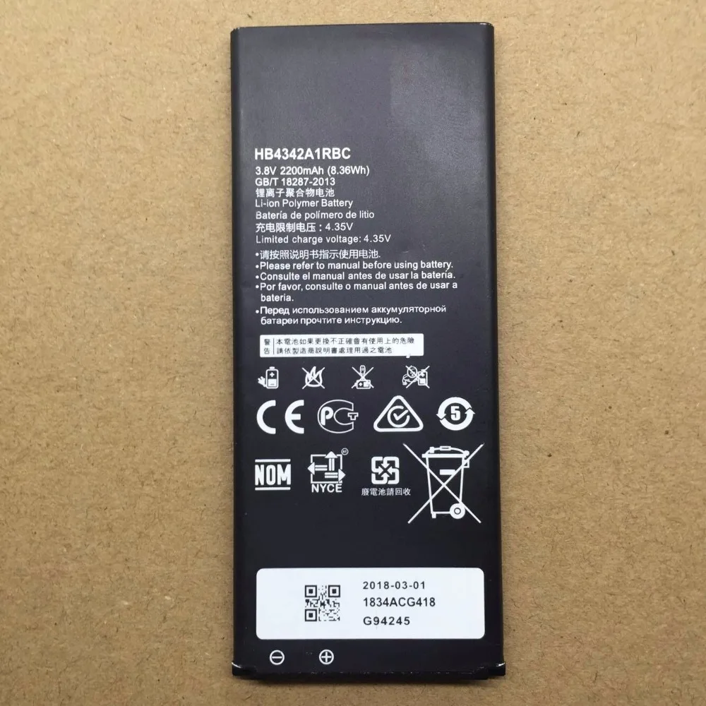 Новый аккумулятор HB4342A1RBC для Huawei Y 5ii/Y5 II Y5 2 CUN U29 L21 L01 Y6 Compact/Honor 5A LYO L21|Аккумуляторы