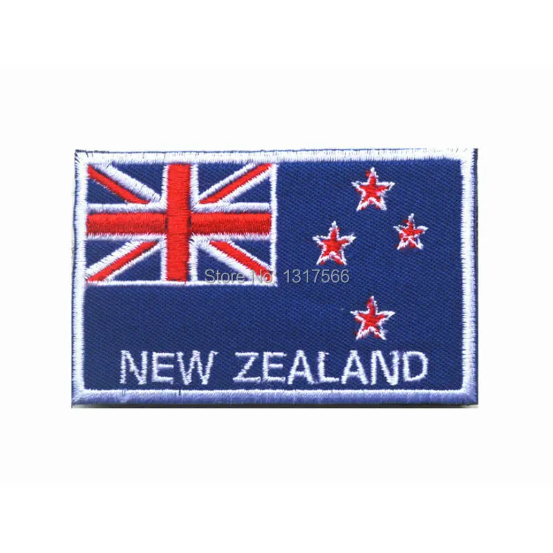 Embroidery Badge National Flag Of New Zealand Military Embroidered