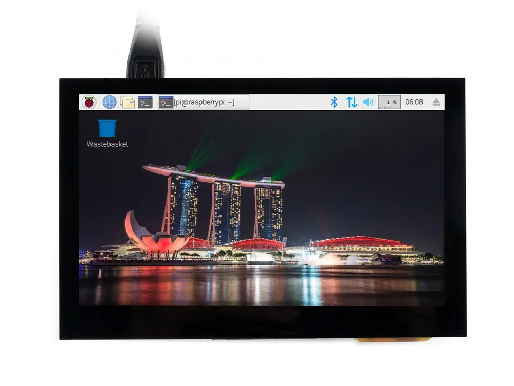  4.3inch Capacitive Touch Screen IPS LCD HDMI interface Supports Raspberry Pi BB Black Banana Pi Mul