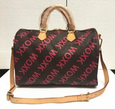 

Hot selling!!!2017 new fashion Genuine Leather women handbags high quality speedy bag free shipping