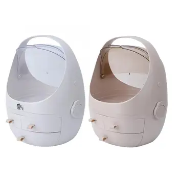 

Spray Bottle Empty Cosmetic Containers Desktop Cosmetic Drawer Organizer Makeup Storage Box Waterproof Container Empty Lip