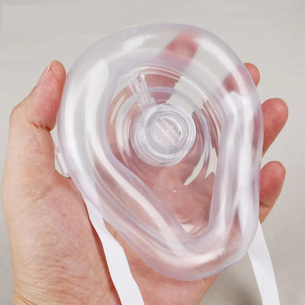 

Professional First Aid CPR Breathing Mask Protect Rescuers Artificial Respiration Reuseable With One-way Valve Tools