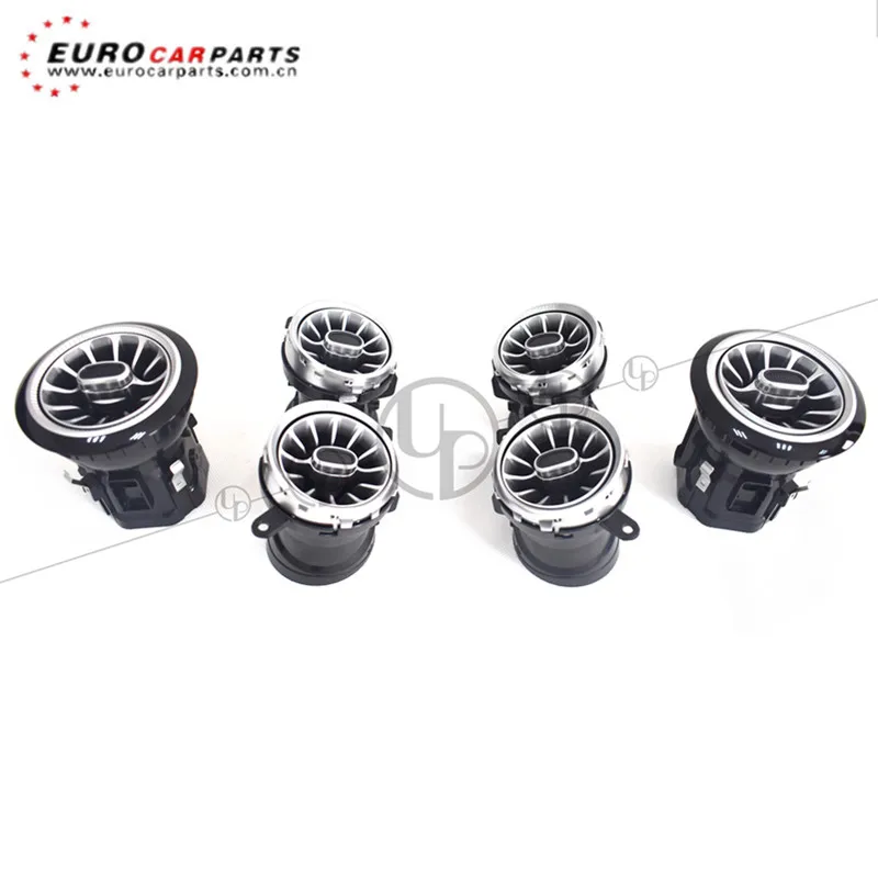 E class air conditoin cover 3D Speakers rotating tweeters fit for W213 air-condition cover with 64 color interior vents cover