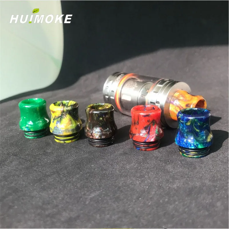 

E-cigarette 810 Resin Drip Tip Mimi Mouth Type Universal Epoxy Drip Tip For TFV8 Big Baby/Kennedy/Goon 528/TFV8/TFV12/ Tank