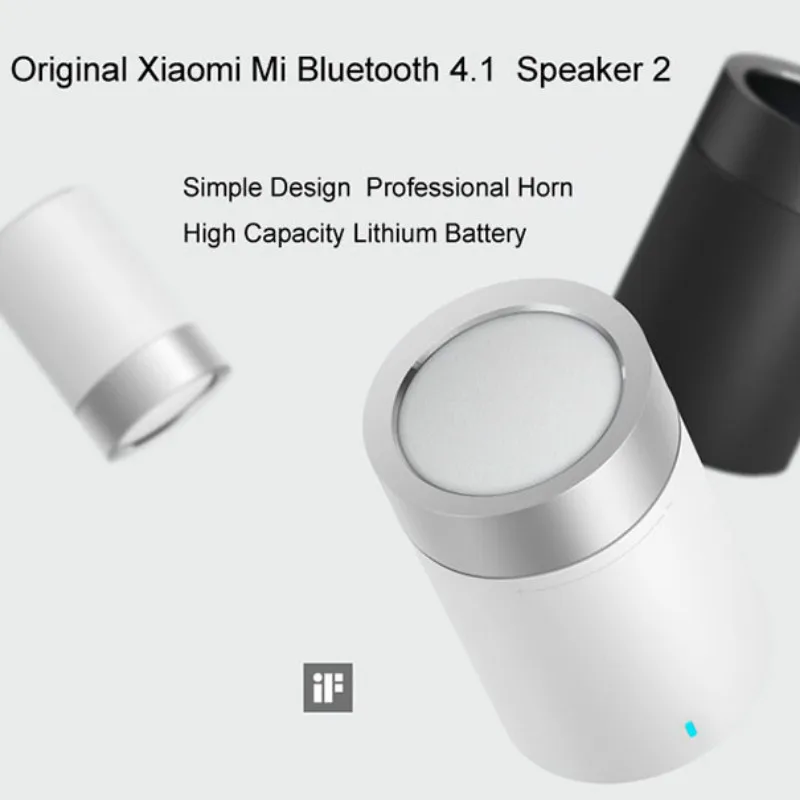 Xiaomi mi Bluetooth 4,1 динамик Cannon 2 стальной пистолет Hands-free Звонки музыкальный плеер с mi c книжная полка для iphone MP3 PC