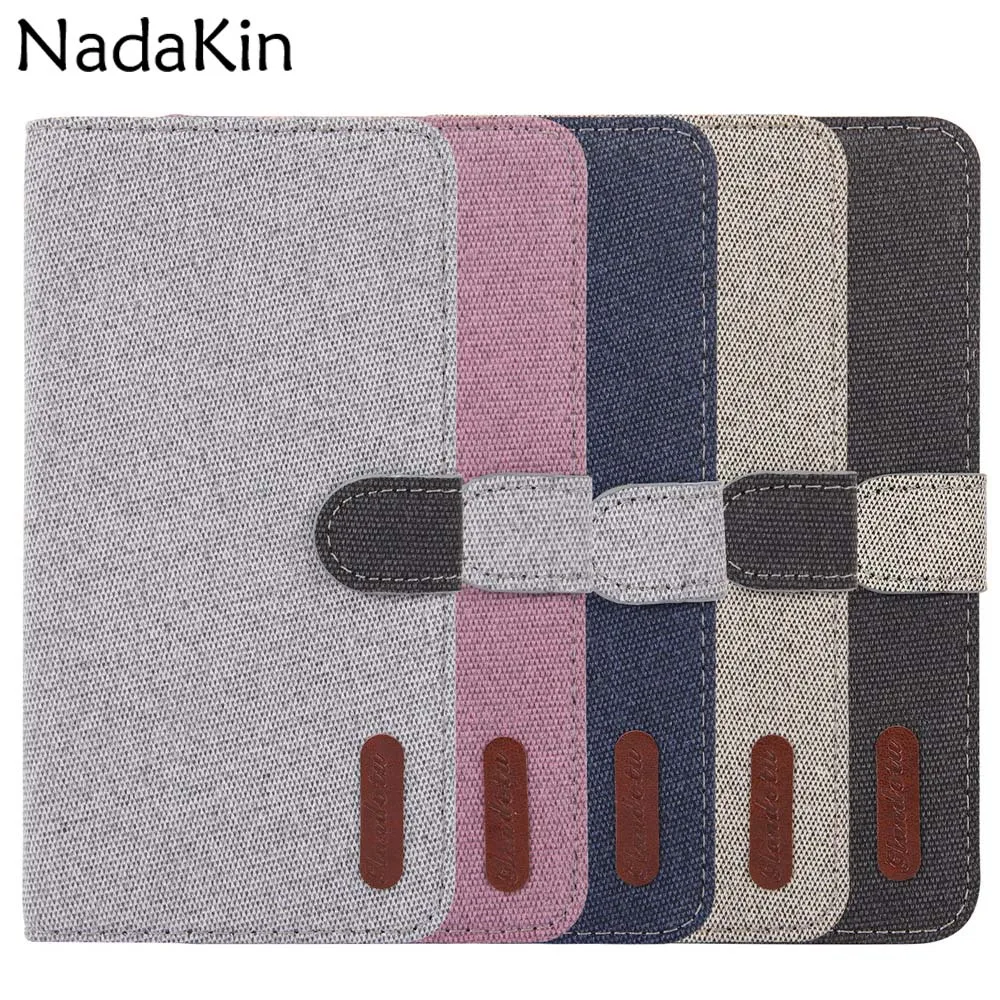 

Linen Fabric Flip Book Phone Case for Xiaomi Redmi S2 5 Plus Note 4 4X 5A Prime Retro Stylish Card Pocket Cover Shell Anti Dust
