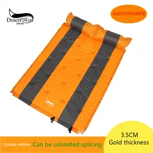 DesertFox Открытый Кемпинг Авто надувная подушка двойная прострочка надувная подушка утолщение расширяющийся коврик для кемпинга пикника коврики