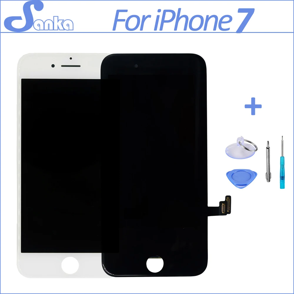2 шт. для iPhone 7 7plus ЖК дисплей экран выполните сенсорный планшета Pantalla Ecran Замена