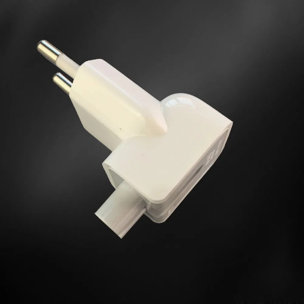 Adaptador eléctrico desmontable de corriente de cabeza de pato enchufe para  Apple iPad iPhone cargador USB MacBook