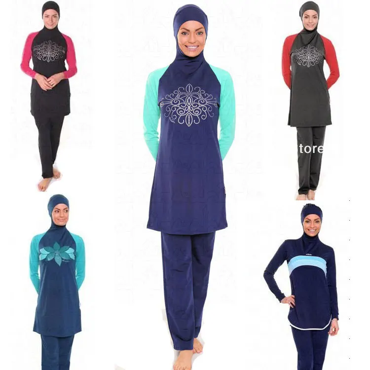 

New 2018 Custom Muslim Islamic Swimwear For Women Swimsuit