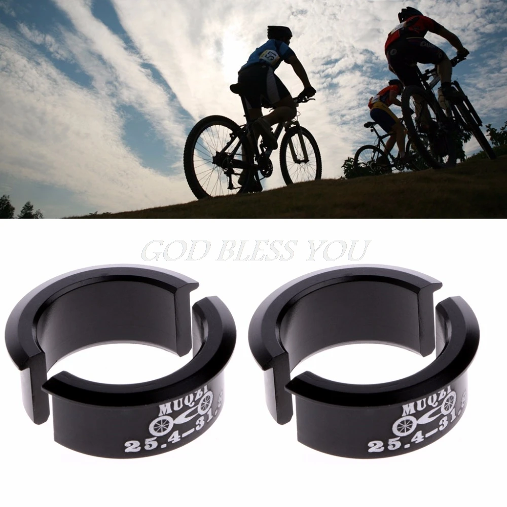 Bicycle Handlebar Conversion Sheet 25.4 to 31.8 mm Installation