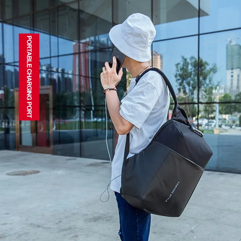 

Unisex Anti-theft Waterproof 15 Inch Laptop Backpack TSA Lock New Design for Men Women Computer Bag Travel Business LB