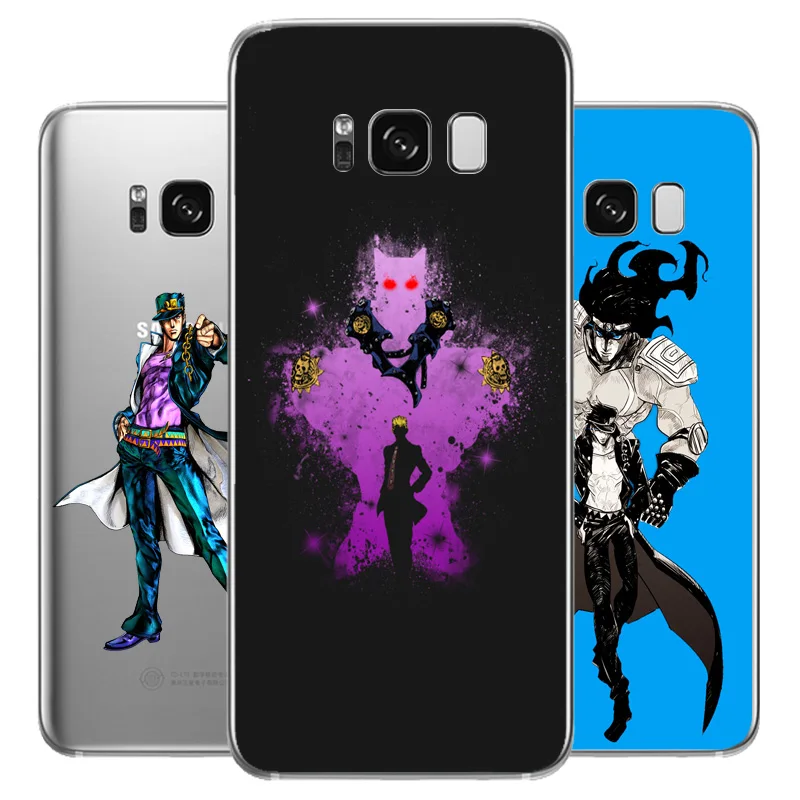 DREAMFOX N081 Jojo Необычные Приключения Мягкий ТПУ силиконовый чехол для samsung Galaxy Note S 3 4 5